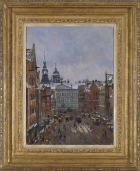 Paleis Dam Square by Hendrik Jan 'Henk' Wolter
