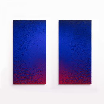  Midnight Hour 10.20 and 10.21 diptych by Samuel Dejong