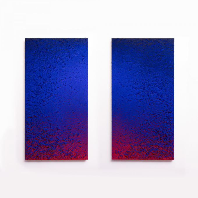  Midnight Hour 10.20 and 10.21 diptych by Samuel Dejong