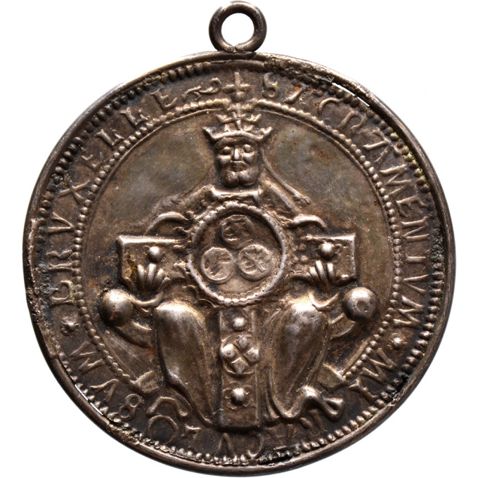 Southern Netherlands, Brussels. Medal of the Holy Sacrament of the Brussels Miracle by Artista Desconhecido