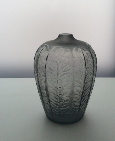 A small and rare vase ‘Tournai’ by René Lalique
