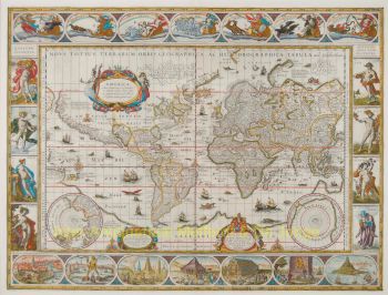 World map  by Willem Bleau