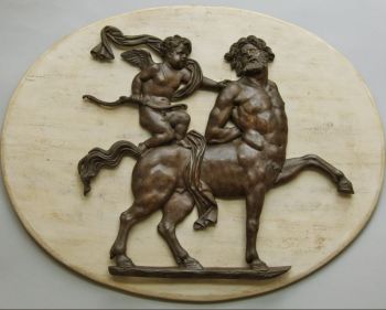 Two Centaurs, France or Italy by Artista Desconocido