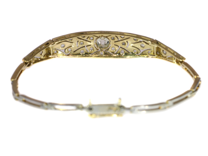 Art Deco diamond bracelet by Unknown Artist