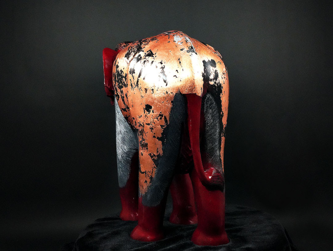 Boss Elephant by Theo Mackaay