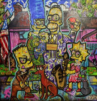 Simpsons II by Art by Son