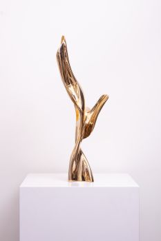 Victory in Bronze - Small, Polished by Samuel Dejong