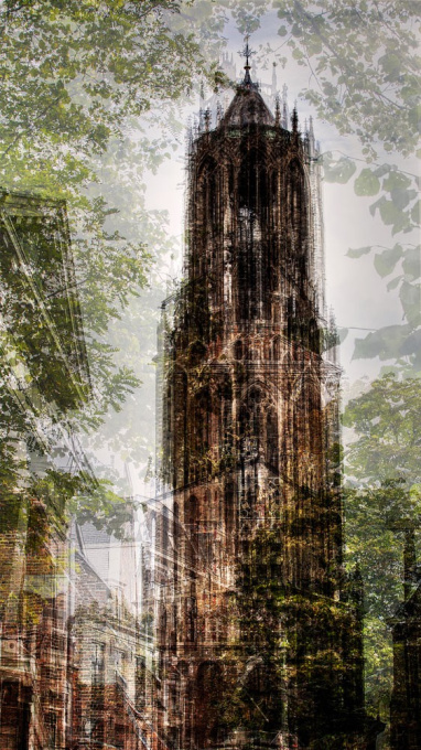 The Dom Tower of Utrecht by Jack Marijnissen