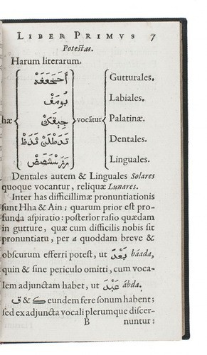 Erpenius's excellent Arabic grammar by Thomas van Erpe (Erpenius)