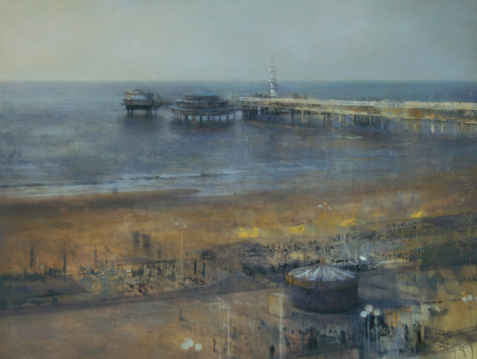 De pier van Scheveningen by Candace Charlton
