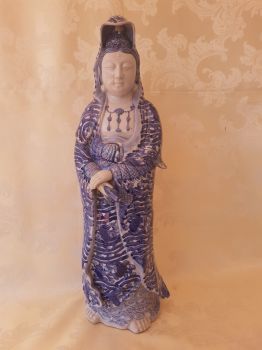 Japanese porcelain Guan Yin. Taisho period (1912-1926) by Unknown artist