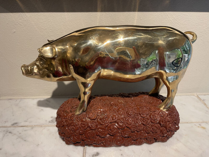 'The Golden Fortune Pig' by Zhang Yong