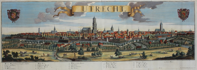 Utrecht  by Johann Friedrich Probst