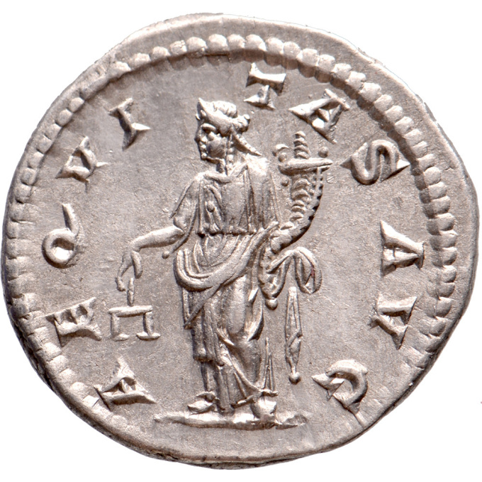 AR Denarius Macrinus (217-218) by Unknown Artist