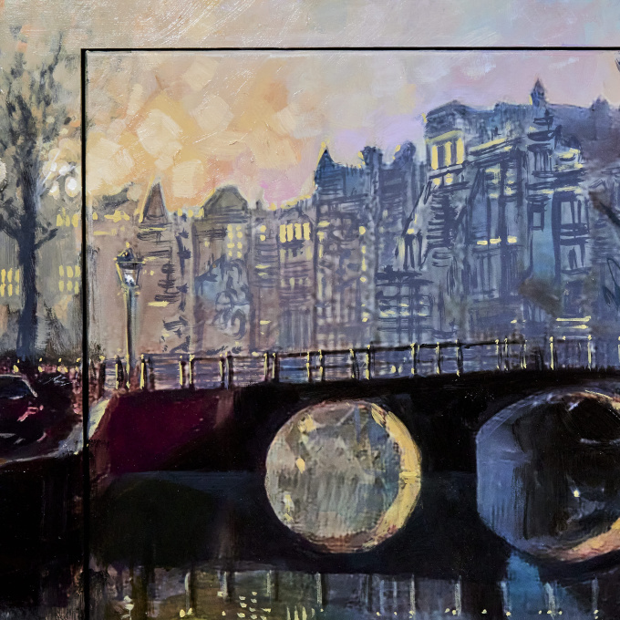 Amsterdam Prinsengracht by Peter Donkersloot