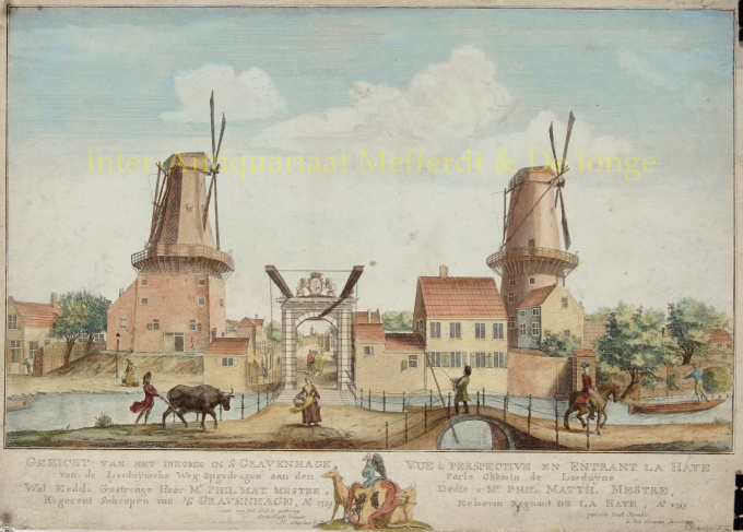 Den Haag, Loosduinseweg  by Hendrik Florisz. Scheurleer