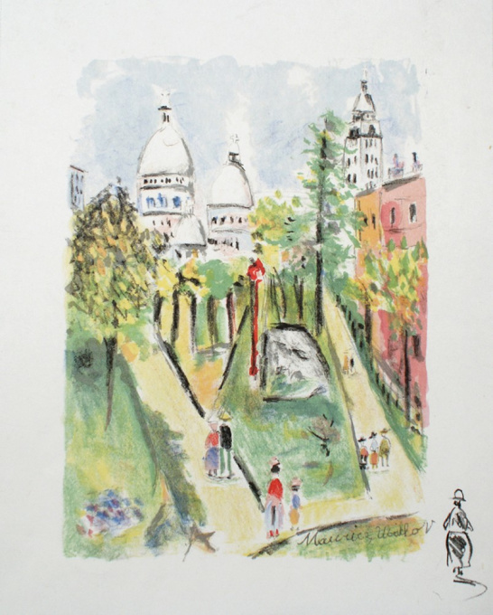 Le Sacre Coeur by Maurice Utrillo