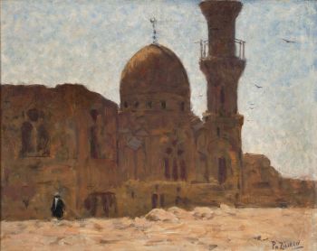 Ruines de la Mosque d'Akzonkor, Le Caire (Cairo, Egypt) by Philippe Zilcken