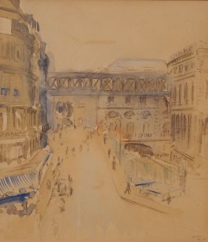 Paris, Gare de L'Est, Passerelle de la Rue d'Alsace by Bob Buys