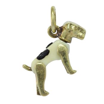 Deco Dog Delight: A Charm of Style and Joy by Artista Sconosciuto