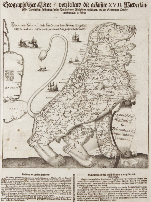 Leeuwekaart  by Wilhelm Serlin