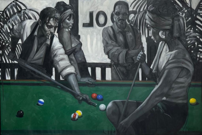 The Pool Table by Nico Vrielink