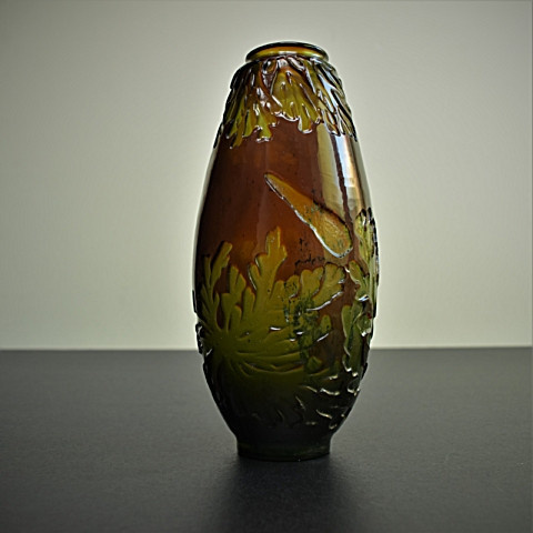 Rear Gallé vase  by Unknown Artist